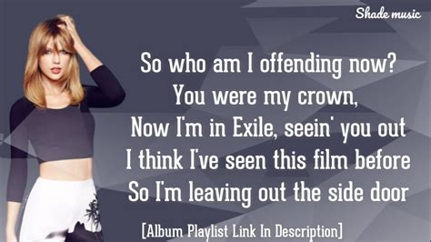 exile lyrics taylor swift|exile song lyrics taylor swift.